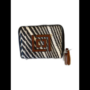 Liz Claiborne Wallet Zebra Animal Print Clutch Purse has 12 Credit Card Slots!!